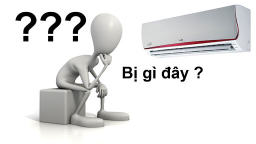 Các hư hỏng thường gặp ở máy lạnh