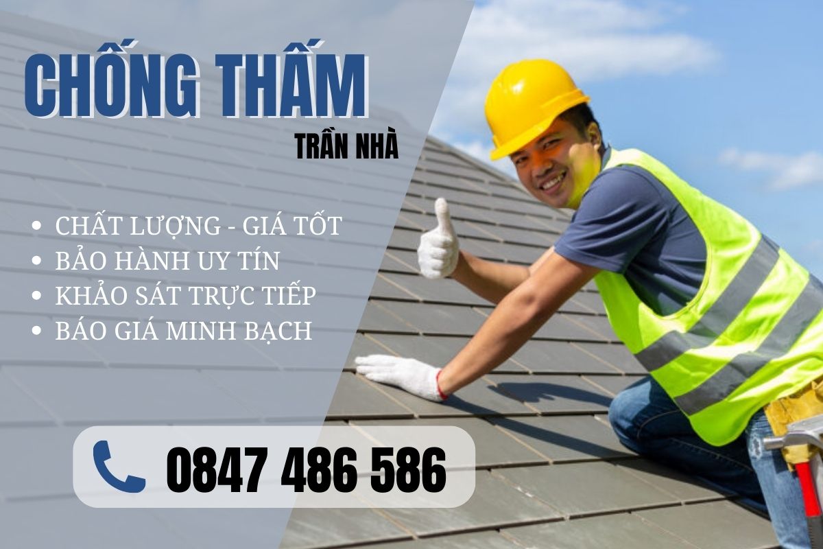 Chống thấm dột trần nhà