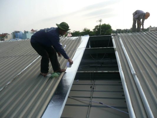 Lót mút xốp, tấm cách nhiệt chóng nóng mái tôn