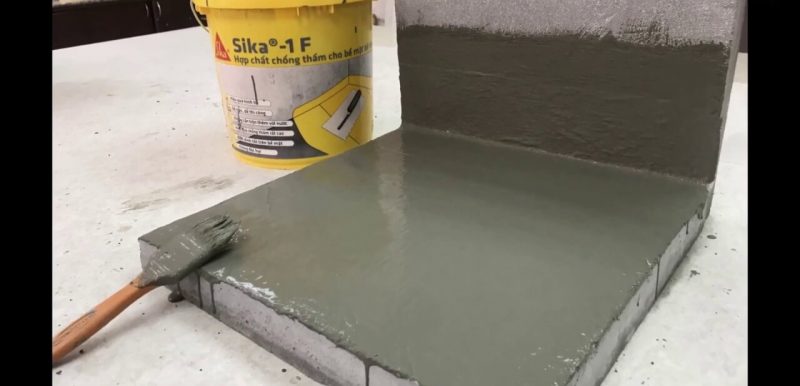 Một số lưu ý khi sử dụng sản phẩm chống thấm Sika