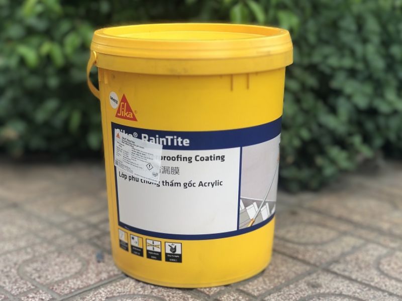Sơn chống thấm ngoài trời Sika Raintite