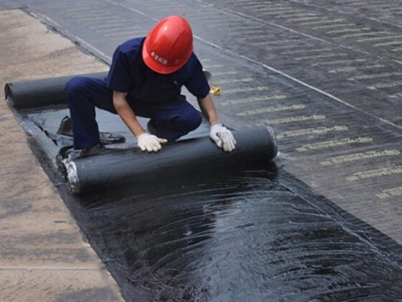 Chống thấm sàn mái bằng màng bitum