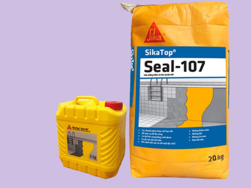 Sikatop Seal 107: Lớp chống thấm bề mặt đáng tin cậy.