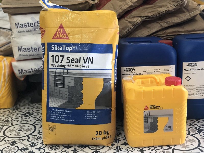 Hợp Chất Chống Thấm Sika 1F: Đa dụng trong các ứng dụng chống thấm.