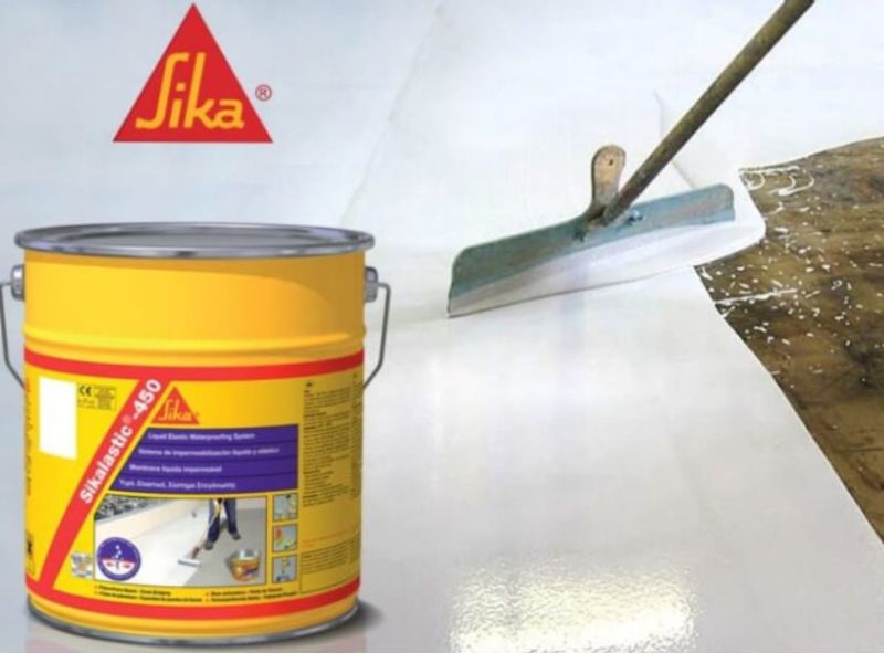 Sikalastic 450: Lớp phủ linh hoạt chống thấm.