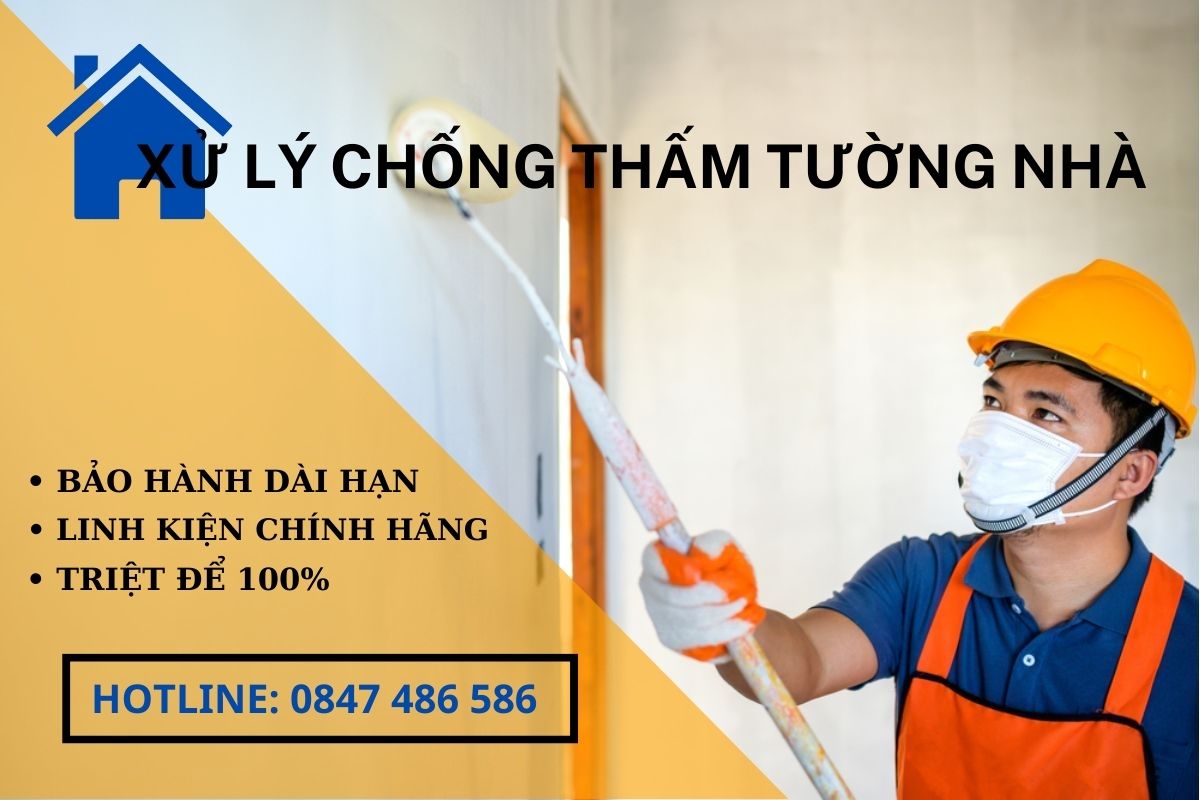 Xử lý chống thấm tường nhà