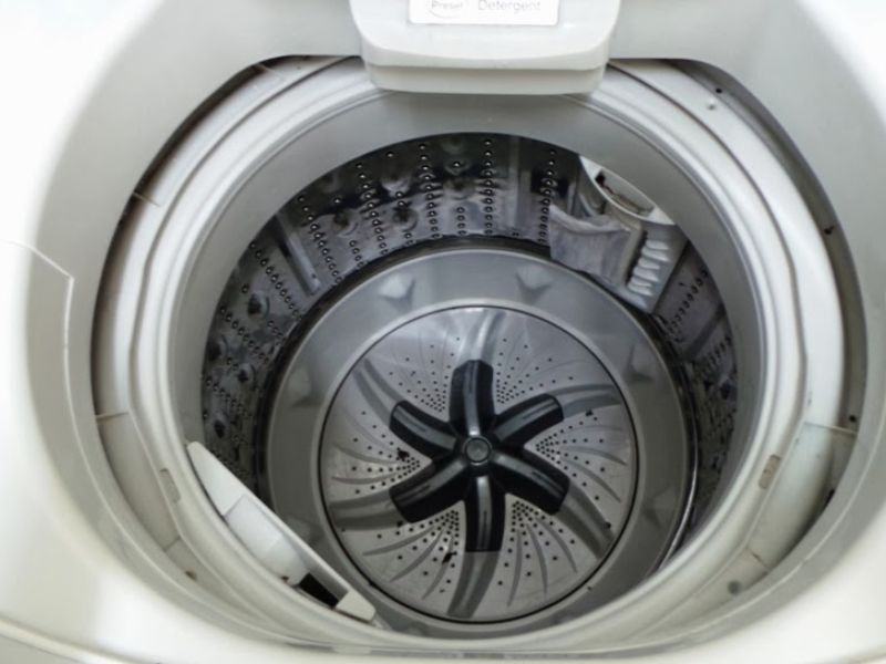 Vệ sinh máy giặt giá rẻ không phát sinh chi phí
