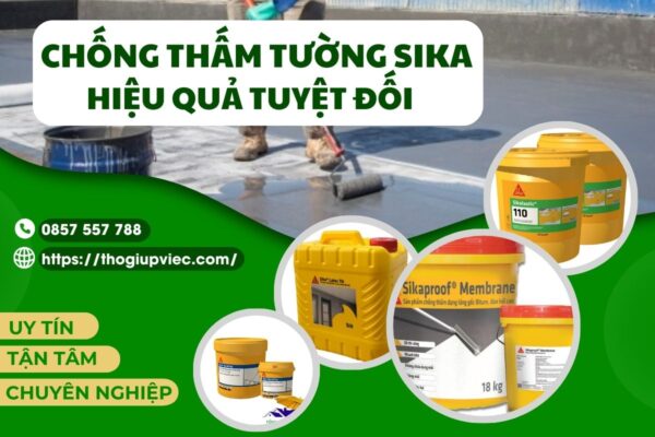 Chống thấm tường SIKA