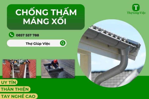 Dịch vụ chống thấm máng xối