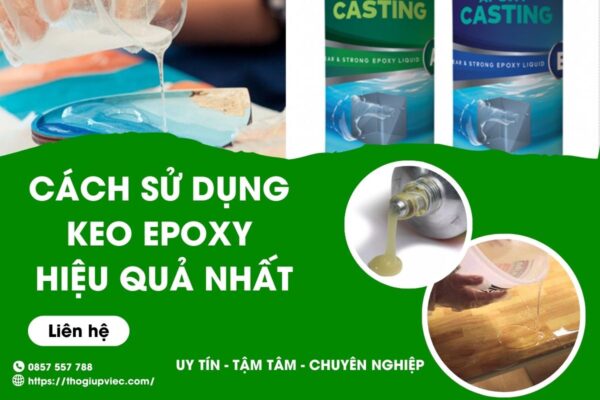 Keo epoxy chống thấm