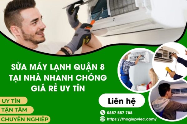 Sửa máy lạnh quận 8